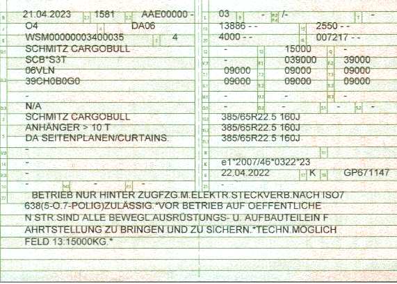 Vehicle registration