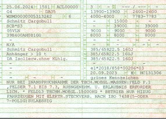 Vehicle registration