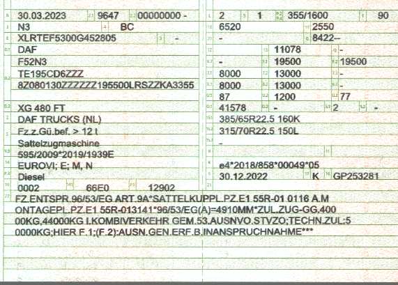 Vehicle registration