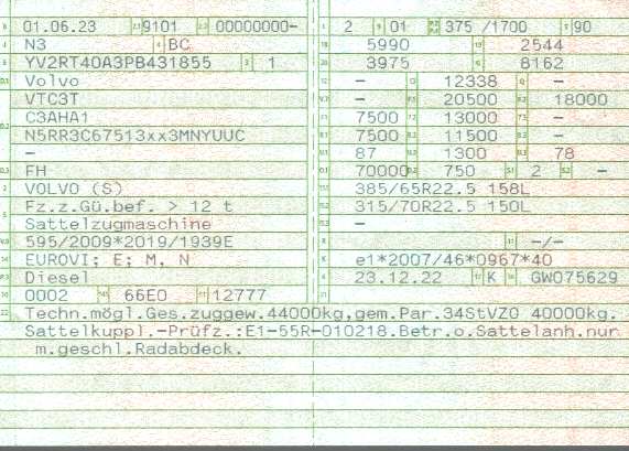 Vehicle registration