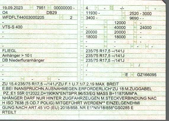 Vehicle registration