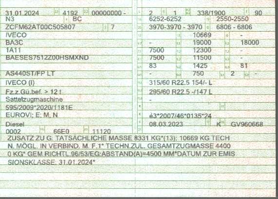Vehicle registration