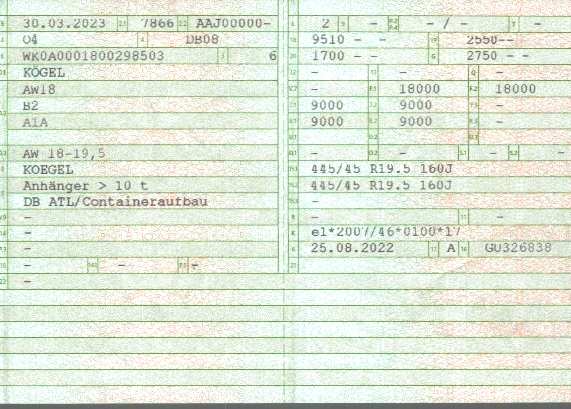 Vehicle registration