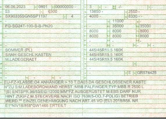 Vehicle registration
