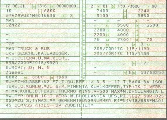 Vehicle registration