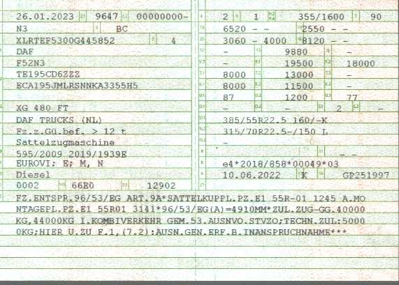 Vehicle registration