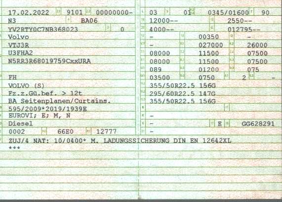 Vehicle registration