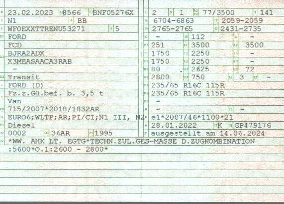 Vehicle registration