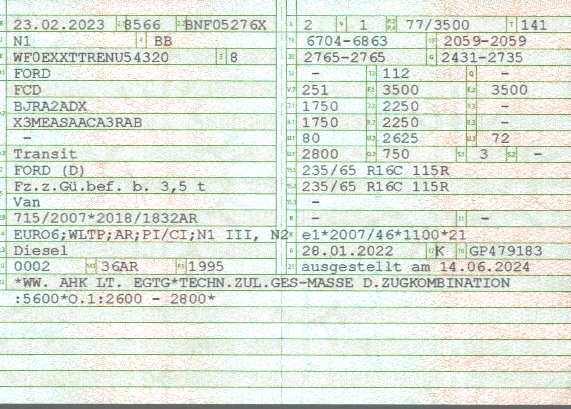 Vehicle registration