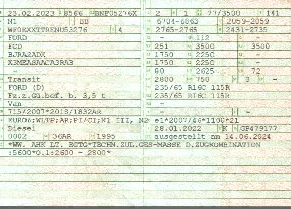 Vehicle registration