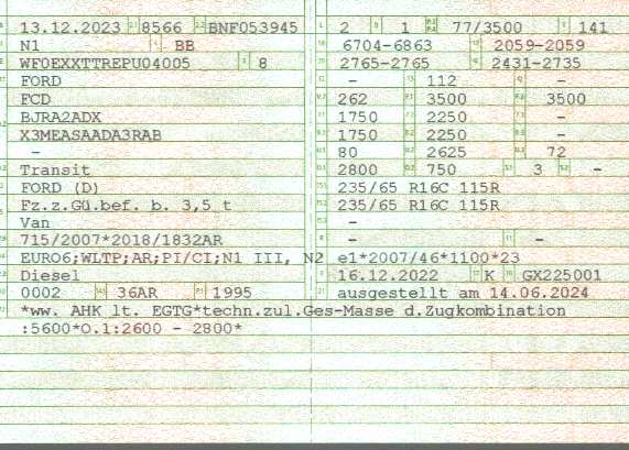 Vehicle registration