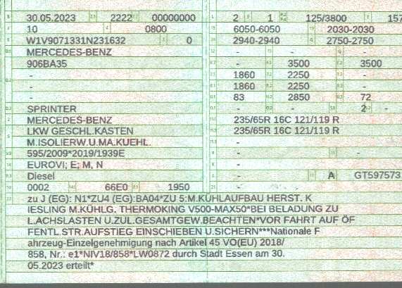 Vehicle registration