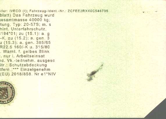 Vehicle registration