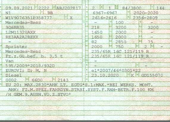 Vehicle registration