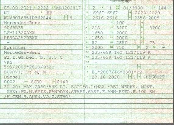 Vehicle registration
