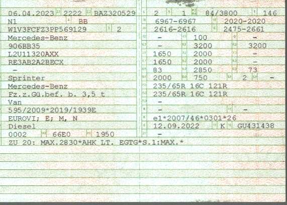Vehicle registration