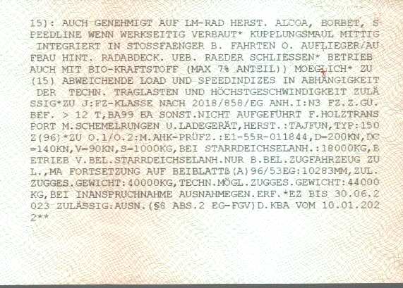 Vehicle registration
