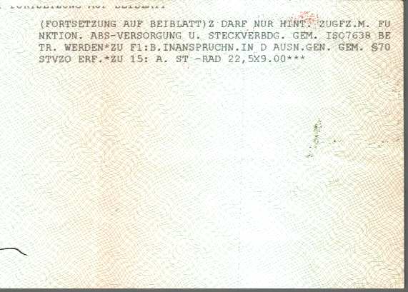 Vehicle registration