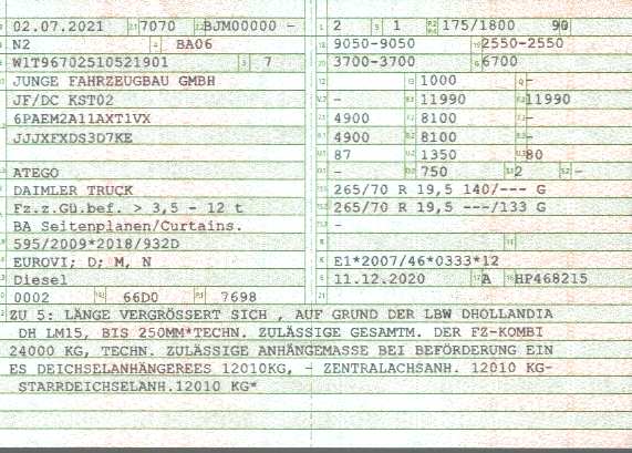 Vehicle registration