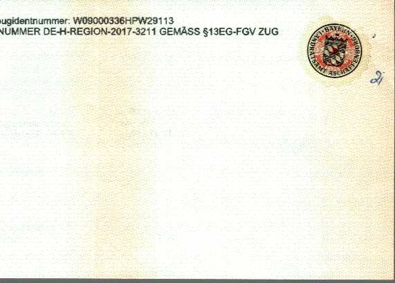 Zulassungsbescheinigung